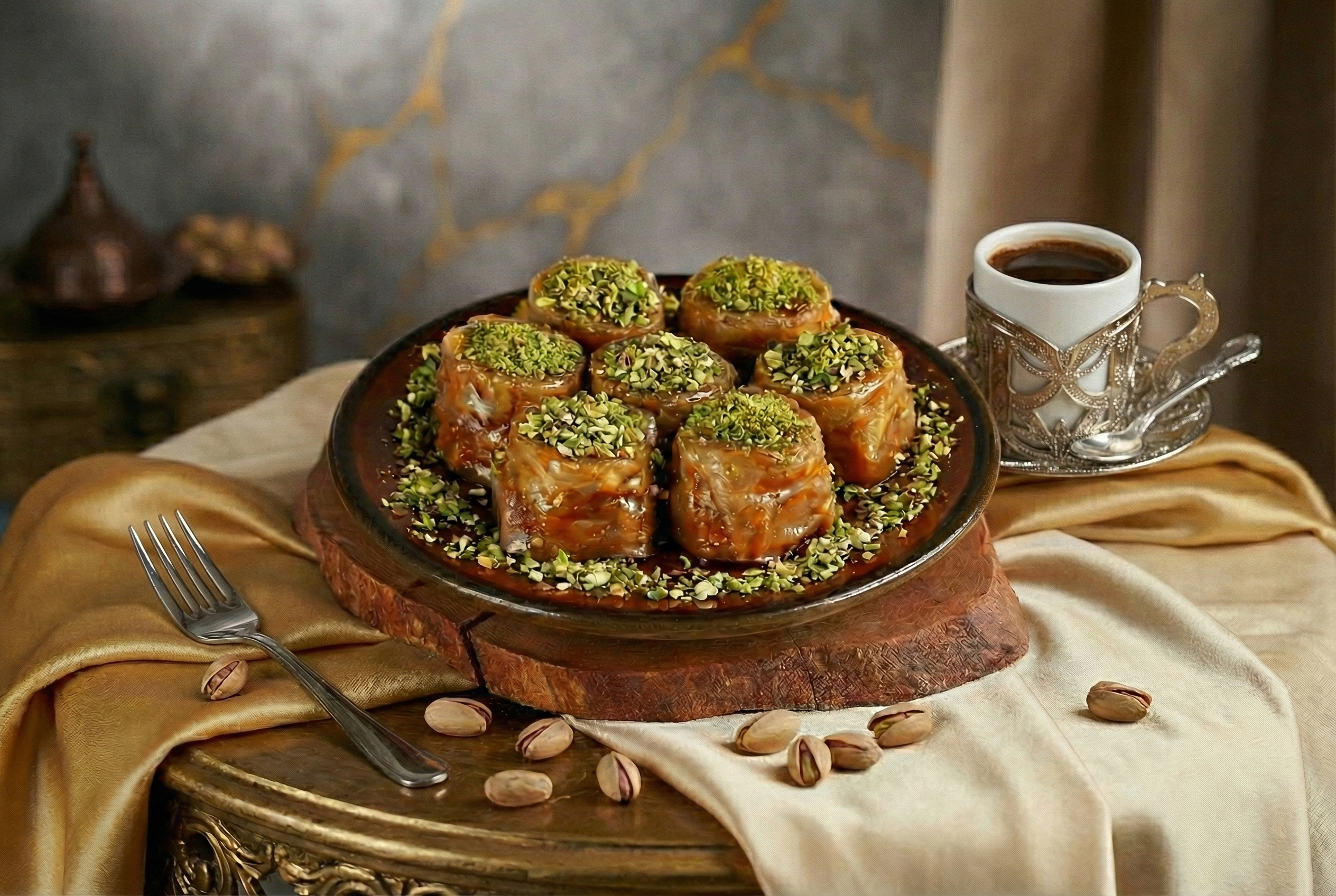 باقلوای مدل کاخ